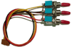 Drei Kippschalter f�r 8X-BIOS